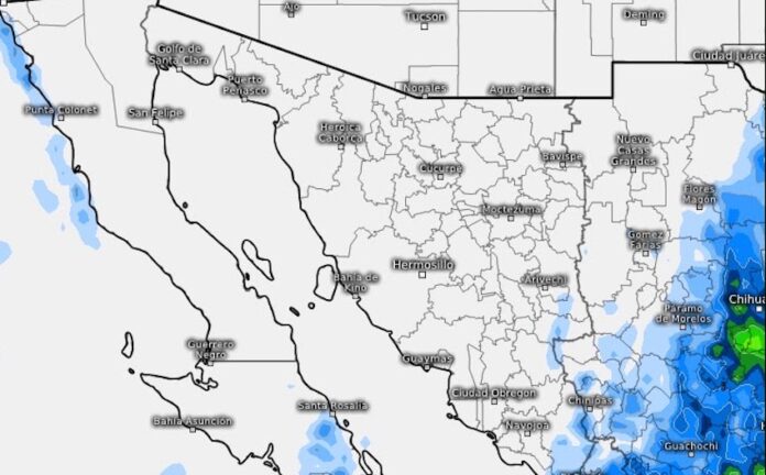 Hoy, sin posibilidad de lluvia en Sonora; las precipitaciones se estarían presentando a partir del viernes en gran parte de la entidad.