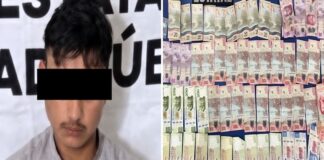 Detienen a joven de 25 años con droga y dinero en efectivo