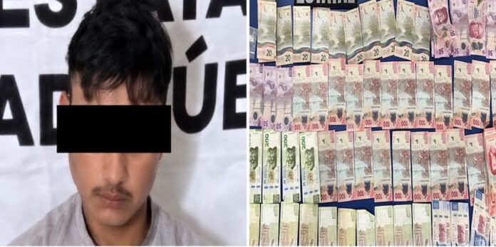 #Cajeme: Detienen a joven de 25 años con droga y dinero en efectivo; en Tesopobampo, traía once mil pesos en efectivo.