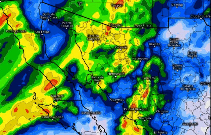 Se esperan para hoy lluvias ligeras y dispersas; nuevo frente frío generará incremento significativo en el potencial de más precipitaciones.