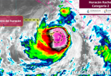 Rachel se intensificó a huracán categoría 2 en el Pacífico