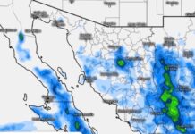 Existe posibilidad de lluvias ligeras con puntuales moderadas y tormentas