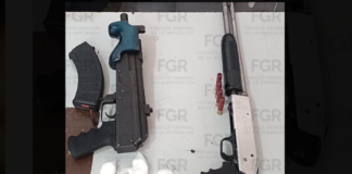 Dos sujetos estarán 5 años en la cárcel por posesión de armas de fuego y droga