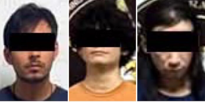 Tres detenidos en el combate al narcomenudeo; David Eli “N”, de 38 años; Diego Gerardo “N” y Saúl Isaac “N”, estos dos últimos de 28 años de edad.