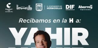 Invita Gobierno de Hermosillo a la entrega de reconocimiento a Yahir en Parque Madero