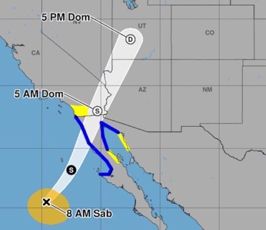 Tres municipios recibirán efectos de la tormenta tropical ‘Rachel’