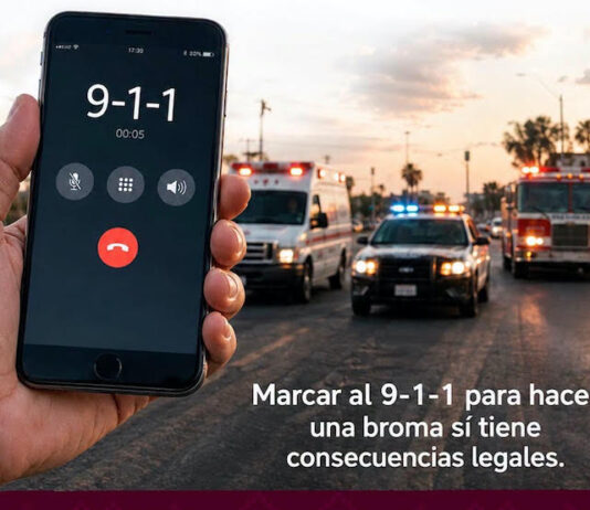 El 9-1-1 no es un juego; llaman a usarlo con responsabilidad