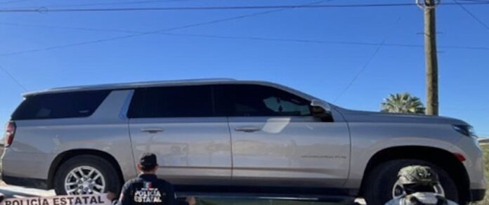Recuperan Suburban con reporte de robo; agentes estatales la encontraron en la colonia ‘Ladrilleras’; no hay detenidos.