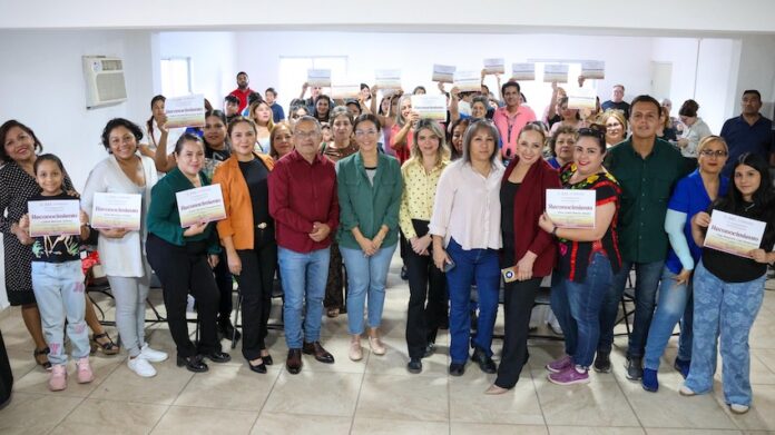 Finaliza el Ayuntamiento talleres de capacitación en sector Fátima, con el compromiso de fomentar el desarrollo de habilidades y autoempleo