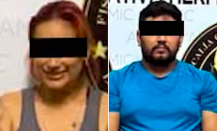 Pareja detenida con 50 dosis de droga, en cateos; operativos llevados a cabo por ministeriales en la capital de estado.
