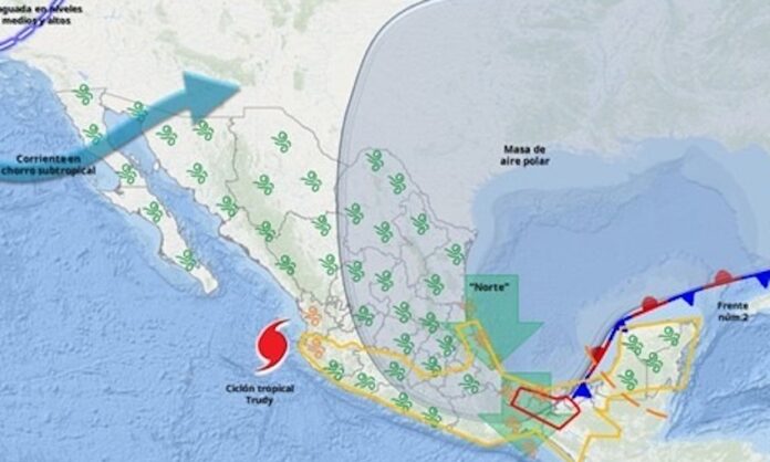 Se prevén noches y amaneceres frías en zonas montañosas; se pronostica el ingreso de un nuevo frente frío a mediados de semana.