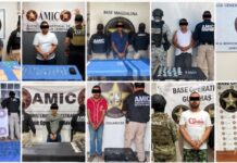 Realizan 31 cateos: 18 detenidos y más de 740 dosis de droga aseguradas