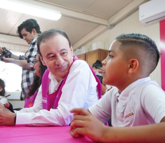 Garantiza Durazo alimentación escolar para estudiantes de Sonora; entrega más de 12.8 millones de raciones este año