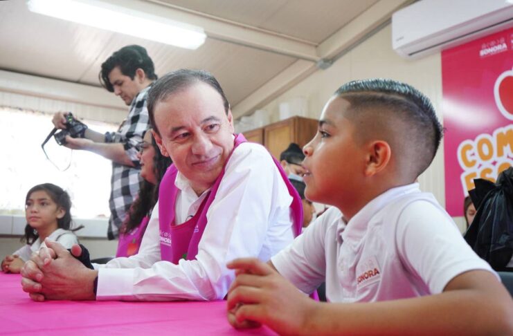 Garantiza Durazo alimentación escolar para estudiantes de Sonora; entrega más de 12.8 millones de raciones este año