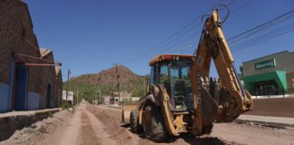 Registra 45 por ciento de avance la pavimentación de la calle 31 en la colonia Golondrinas