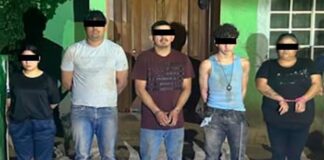 Capturan a cinco integrantes de un grupo delictivo