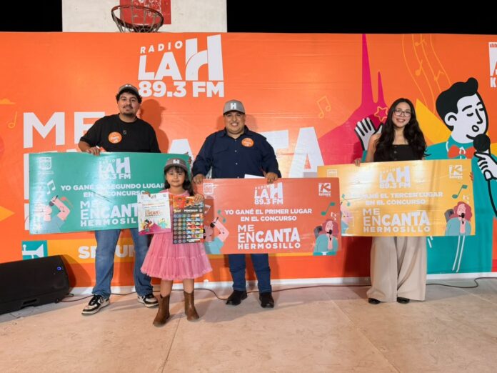 Llenan de talento la colonia Villas del Real con concurso Me EnCANTA Hermosillo; Edgar Armando con