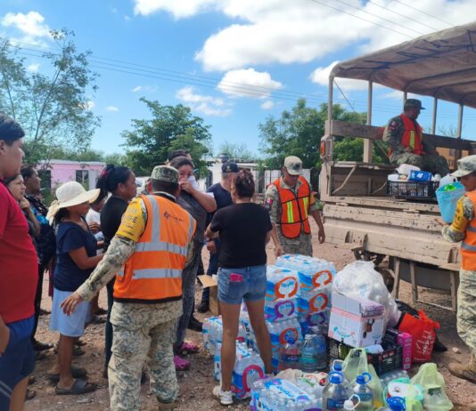 Coordinan acciones de apoyo y recuperación tras el huracán “Polo”