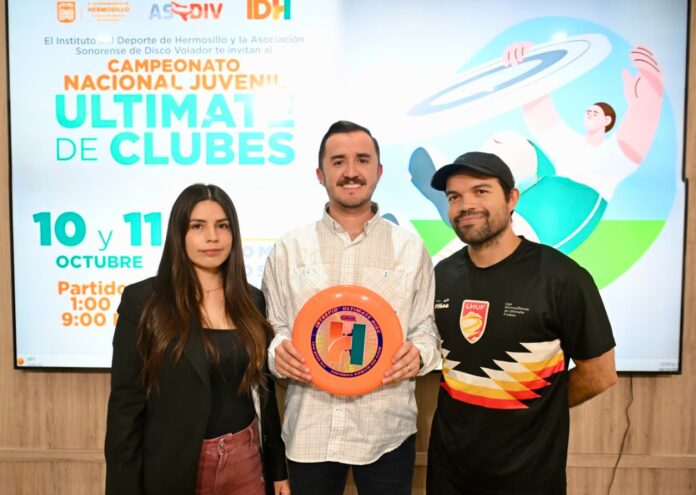 Albergará Hermosillo el Campeonato Nacional Juvenil de Ultimate Frisbee; el Instituto del Deporte de Hermosillo anunció que este 10 y 11 de octubre, más de 200 deportistas disputarán el certamen, donde competirán hasta 11 equipos de diferentes estados del país.