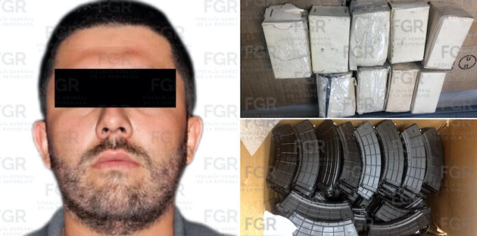 Intentó pasar miles de cartuchos por la línea fronteriza; Manuel “N” recibe sentencia de seis años de cárcel.