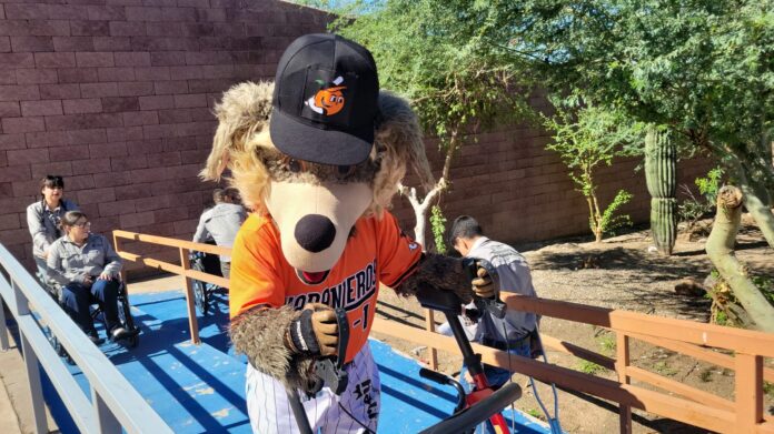 Buscan mejorar accesibilidad en el Estadio Fernando Valenzuela con simulacro H Suma; personal del Ayuntamiento de Hermosillo y directivos de Naranjeros participaron en un ejercicio para identificar las dificultades que enfrentan las personas con discapacidad al asistir a un partido de béisbol.