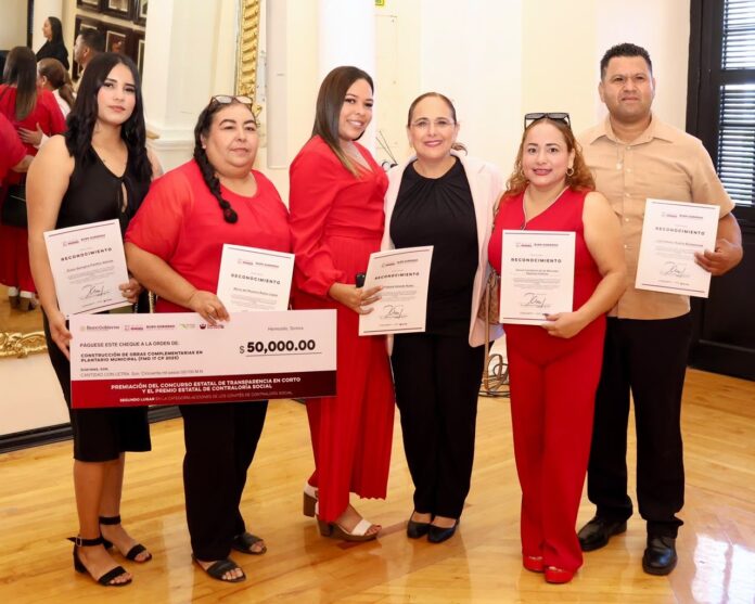 Guaymas obtiene primer y segundo lugar en el IX Premio Estatal de Contraloría Social Sonora 2026; el primer lugar correspondió al proyecto “Rehabilitación de Campos Deportivos”, Fondo Municipal Directo (FMD 17 CP 2025).