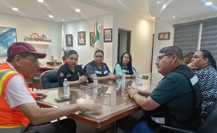 Evalúa Gobierno Municipal daños ocasionados por ‘Polo’; con el propósito de continuar con las acciones necesarias en atención a las familias afectadas.