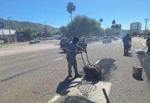 Refuerza Gobierno de Hermosillo programa de bacheo y atención de calles en la ciudad