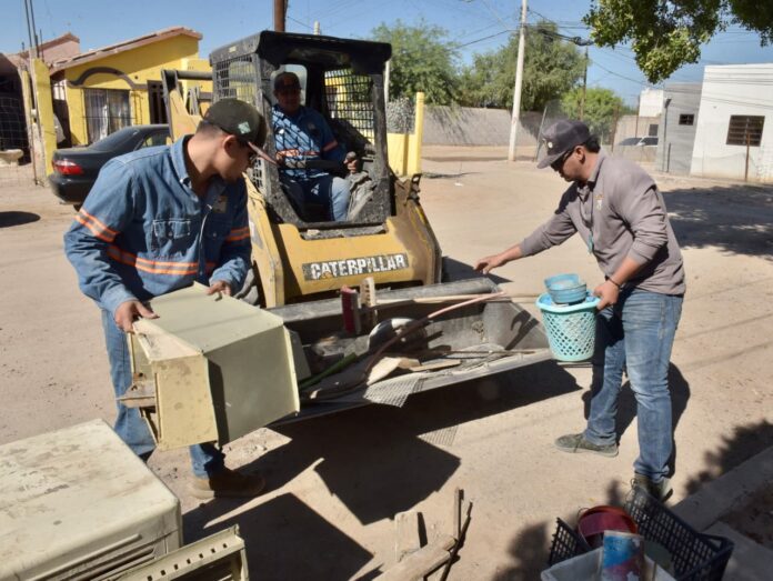 Anuncia Gobierno de Hermosillo jornadas de descacharre; los días martes 27 en la colonia Girasoles, miércoles 28 en Villas del Sur y jueves 29 en Privadas del Mirador I y II.