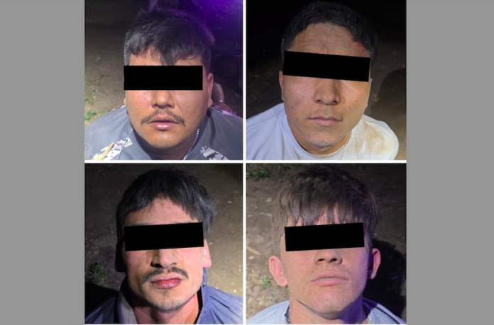 Cuatro jóvenes detenidos tras enfrentamiento con elementos de seguridad; los hechos ocurrieron la madrugada de ayer, en los que un civil fue abatido por la Policía.