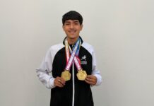 Estudiante sonorense obtiene dos medallas de oro para Sonora en competencia nacional