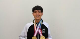 Estudiante sonorense obtiene dos medallas de oro para Sonora en competencia nacional