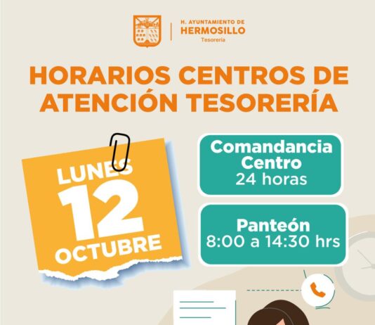 Permanecerán dos módulos de Tesorería Municipal disponibles el 12 de octubre