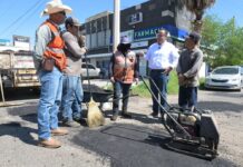 Aumenta Toño Astiazarán número de cuadrillas para ampliar bacheo en la ciudad