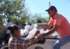 DIF lleva apoyos a comunidades yaquis afectadas por el huracán Polo