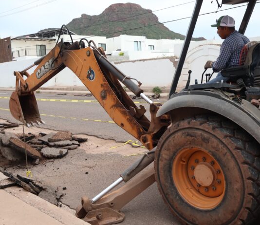 Ayuntamiento inicia rehabilitación de vialidades afectadas por las lluvias
