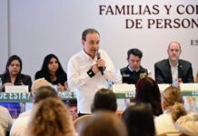 Durazo refrenda respaldo a familias buscadoras