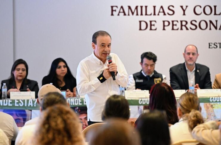 Durazo refrenda respaldo a familias buscadoras