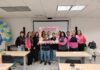 Ayuntamiento lleva plática sobre el cáncer de mama a mujeres de la empresa Tetakawi