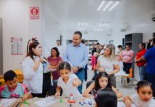 Inaugura Toño Astiazarán nueva Ludoteca en San Pedro El Saucito