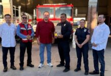 Reciben Bomberos equipo para detección de gases