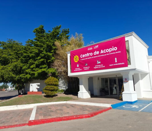 DIF Sonora abre centro de acopio por afectaciones de lluvias