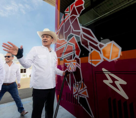 Gobernador Durazo incorpora tecnología y seguridad a nuevas unidades de transporte de la Línea Eléctrica Exprés