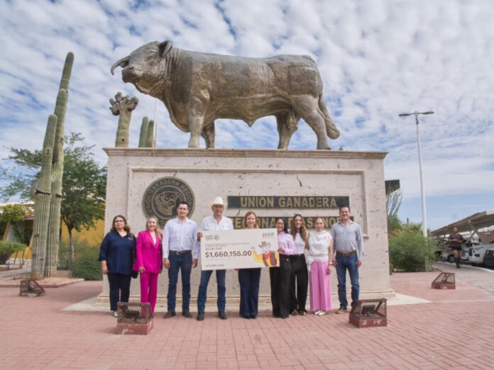 Recibe Gobierno de Sonora donativo de más de 1.6 millones de pesos para DIF Sonora; los recursos de la ExpoGan Sonora 2026 fortalecerán la atención a personas y familias en situación de vulnerabilidad